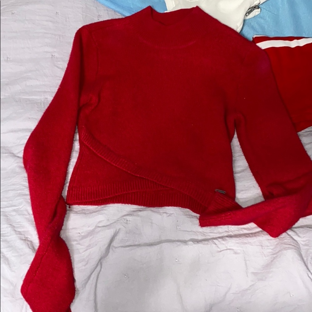 Mock neck top